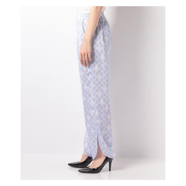 JLロゴサテンプリントパンツ[品番：LAVW0004142]｜LANVIN en Bleu  