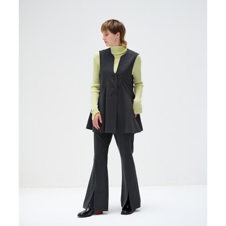 ウールツイルコクーンベスト[品番：LAVW0011428]｜LANVIN en