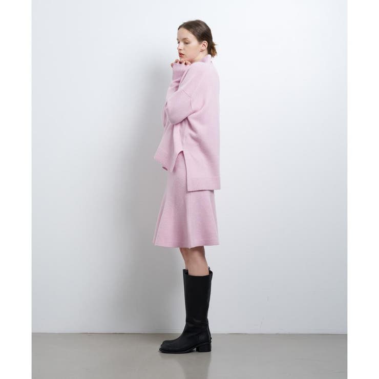 ウールカシミヤワイドタートルニット[品番：LAVW0017948]｜LANVIN en