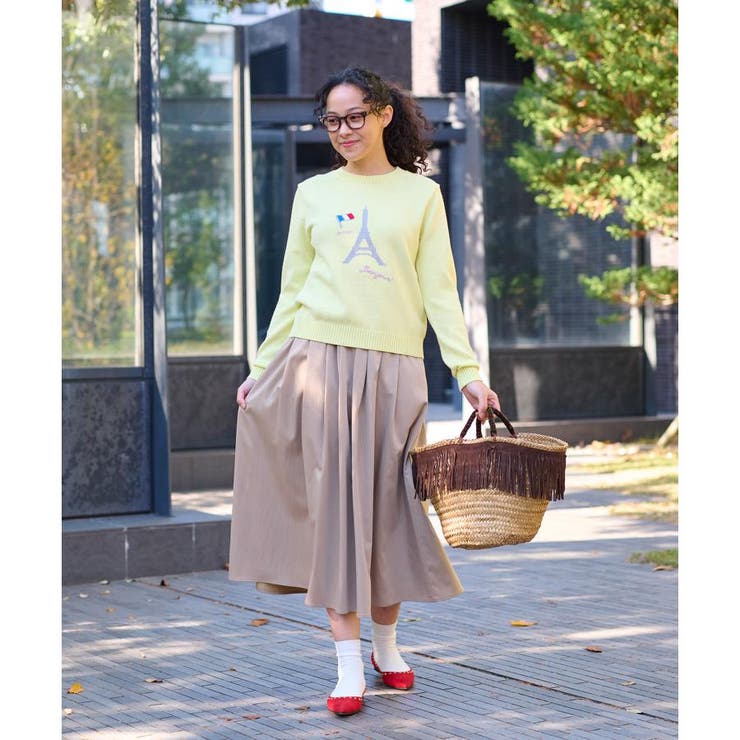 洗える エッフェル塔ニット[品番：LAVW0013472]｜CARA O CRUZ（キャラ