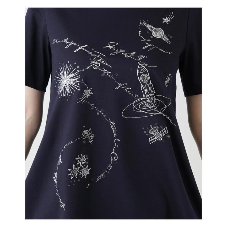 刺繍半袖Tシャツ | Leilian | 詳細画像12 