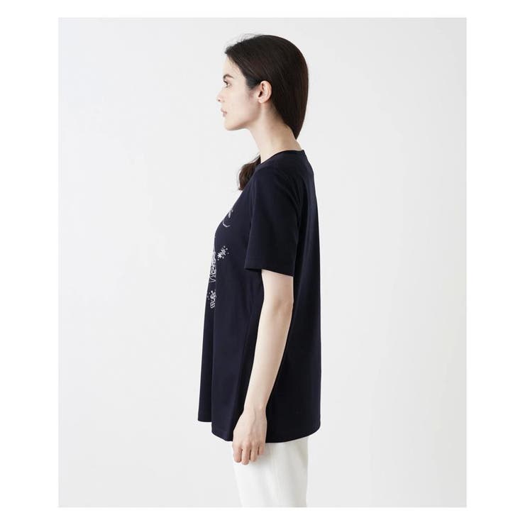 刺繍半袖Tシャツ | Leilian | 詳細画像6 