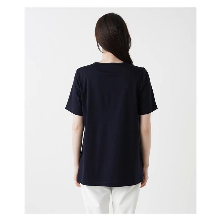 刺繍半袖Tシャツ | Leilian | 詳細画像7 