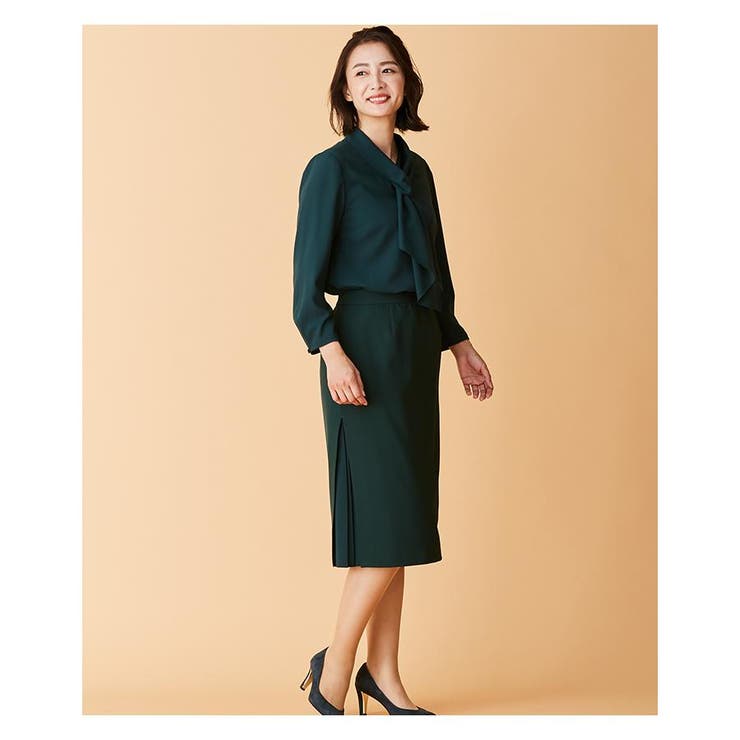 サイドプリーツタイトスカート | Leilian PLUS HOUSE | 詳細画像15