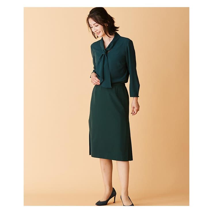 サイドプリーツタイトスカート | Leilian PLUS HOUSE | 詳細画像16