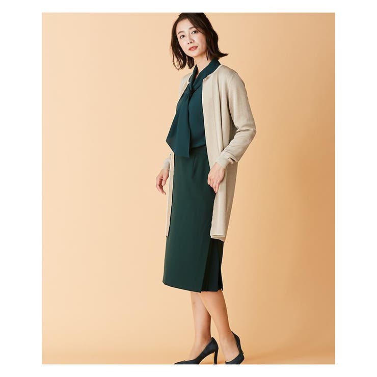 サイドプリーツタイトスカート | Leilian PLUS HOUSE | 詳細画像17