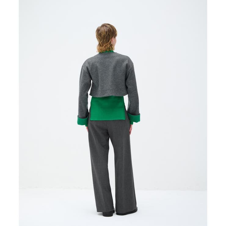 ウールスムースショートジャケット[品番：LAVW0011429]｜LANVIN