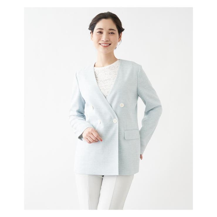 leilian レリアン ダブルジャケット ロングスカート セットアップ leilian レリアン ダブルジャケット ロングスカート セットアップ
