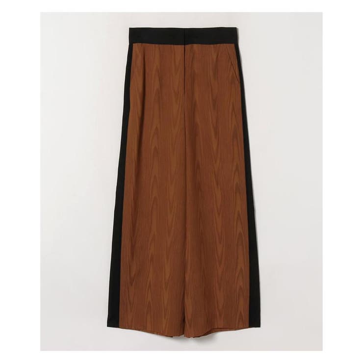 LANVINcollection ハイウエストパンツ オックスハイウエストワイドパンツ|LANVIN en Bleu | LANVIN en