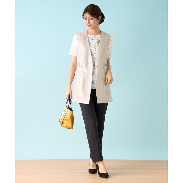 箔プリントベスト | Leilian PLUS HOUSE | 詳細画像18