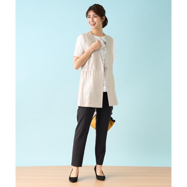 箔プリントベスト | Leilian PLUS HOUSE | 詳細画像19