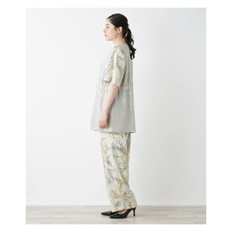 箔プリントベスト | Leilian PLUS HOUSE | 詳細画像25