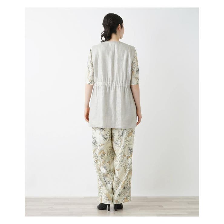 箔プリントベスト | Leilian PLUS HOUSE | 詳細画像26