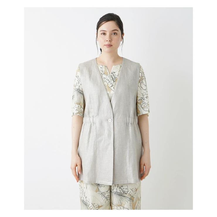 箔プリントベスト | Leilian PLUS HOUSE | 詳細画像27