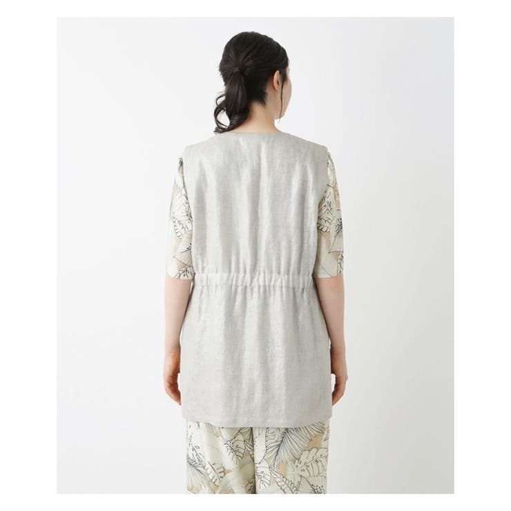 箔プリントベスト | Leilian PLUS HOUSE | 詳細画像29