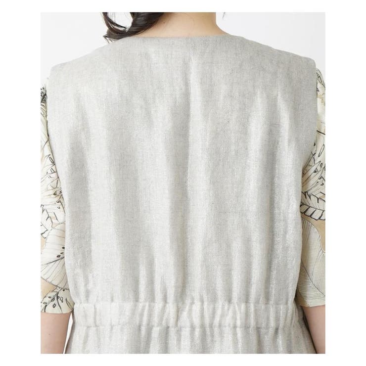 箔プリントベスト | Leilian PLUS HOUSE | 詳細画像31