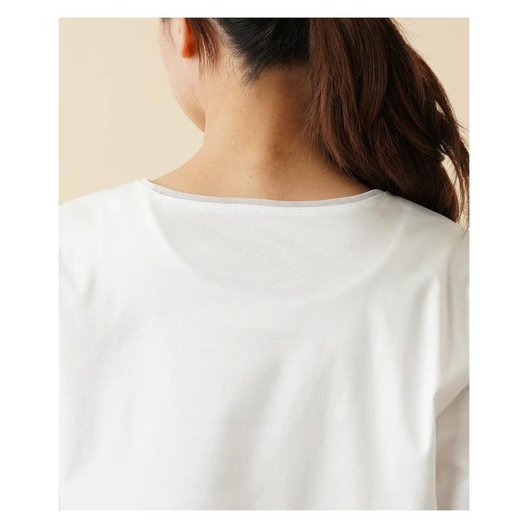 フラワープリント七分袖カットソー[品番：LAVW0008464]｜Leilian