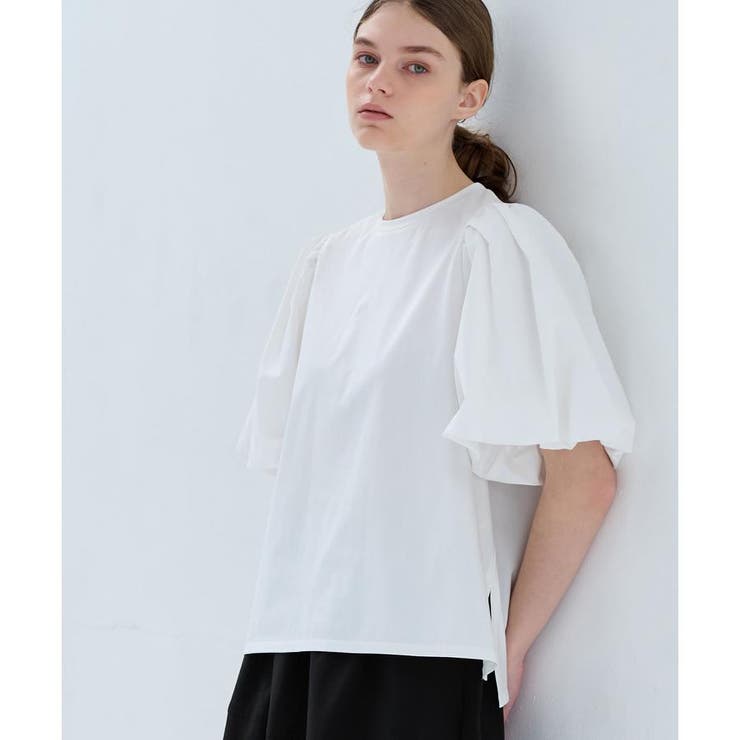 バルーンコンビスリーブトップス[品番：LAVW0010778]｜LANVIN en