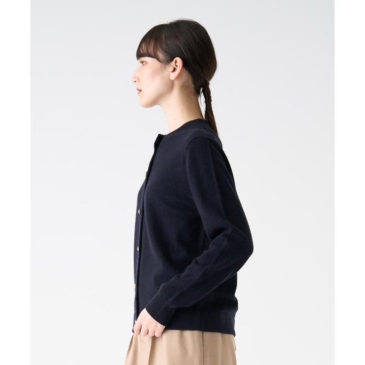 【LANVIN】カシミヤジップアップセーター　サイズ50 LANVIN】カシミヤジップアップセーター サイズ50
