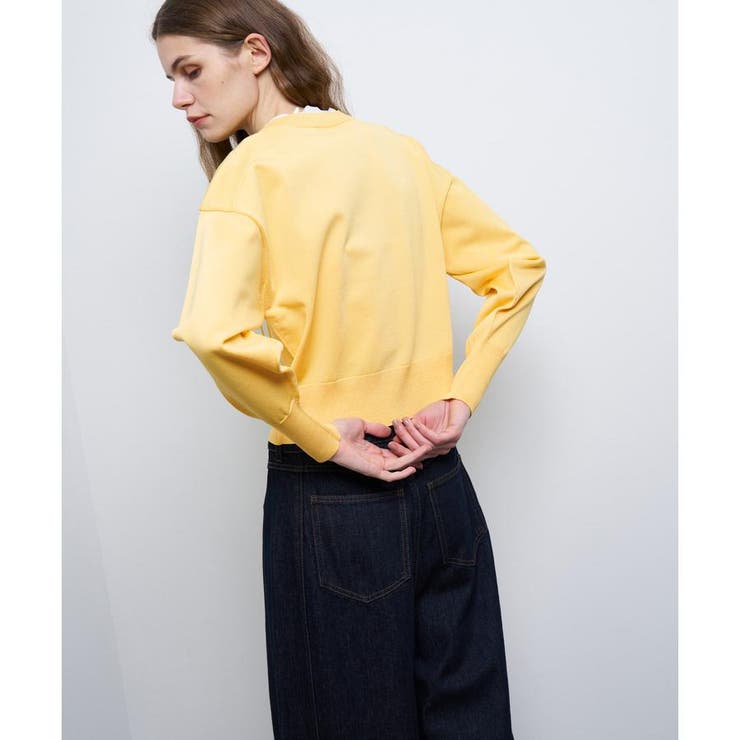 LANVIN en Bleu（ランバンオンブルー）の「フリルタートルニット