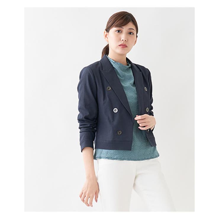 テーラードショートジャケット[品番：LAVW0001840]｜Leilian（レリアン