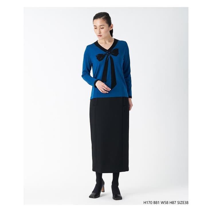 ロングタイトスカート[品番：LAVW0006378]｜LANVIN COLLECTION 