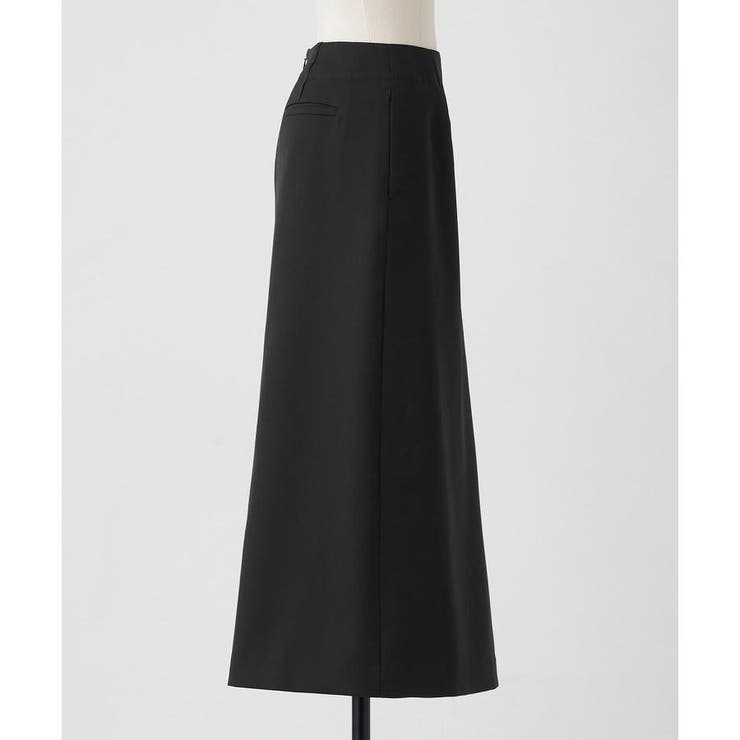 ウールサテンセミフレアスカート[品番：LAVW0013804]｜LANVIN en