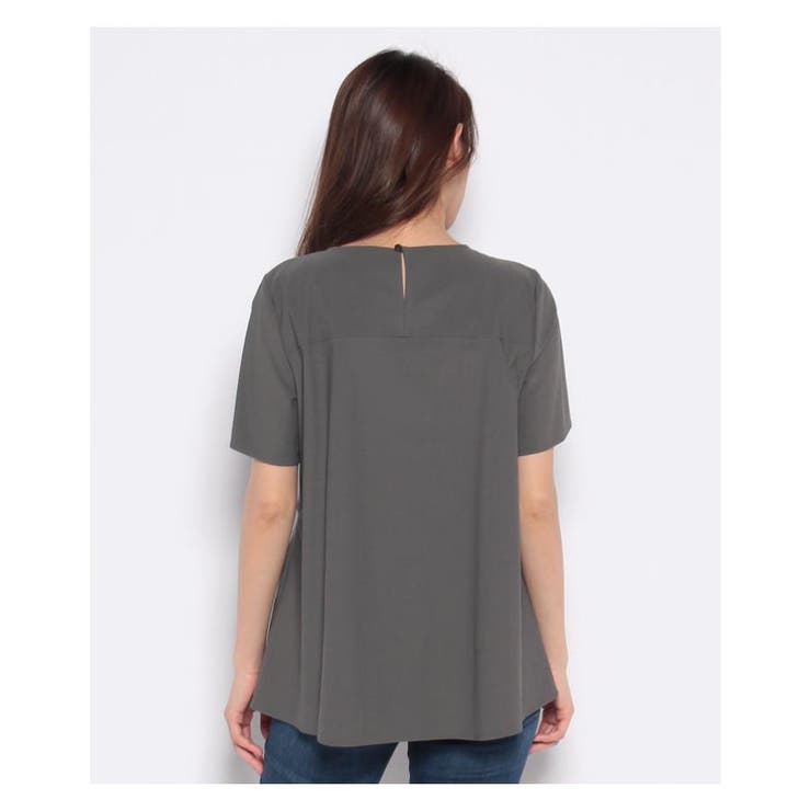 フレア半袖カットソー | CARA O CRUZ | 詳細画像3