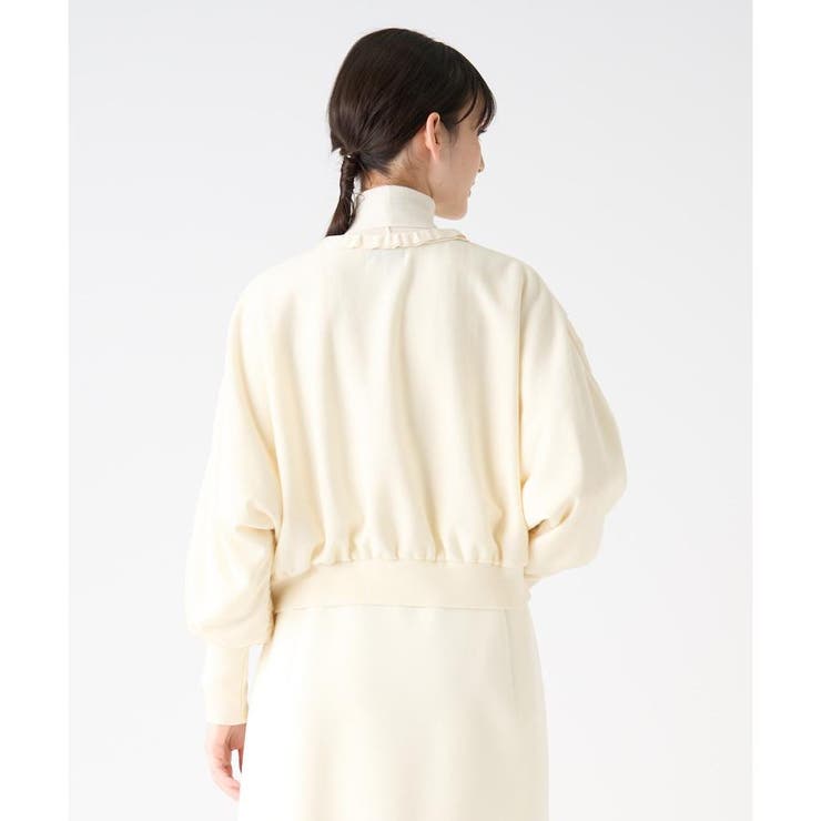 美品 LANVIN ランバン ウール刺繍 カーディガン レディース オフホワイト 38 2405840 LANVIN - ランバン 美品 ウール刺繍 カーディガン レディース