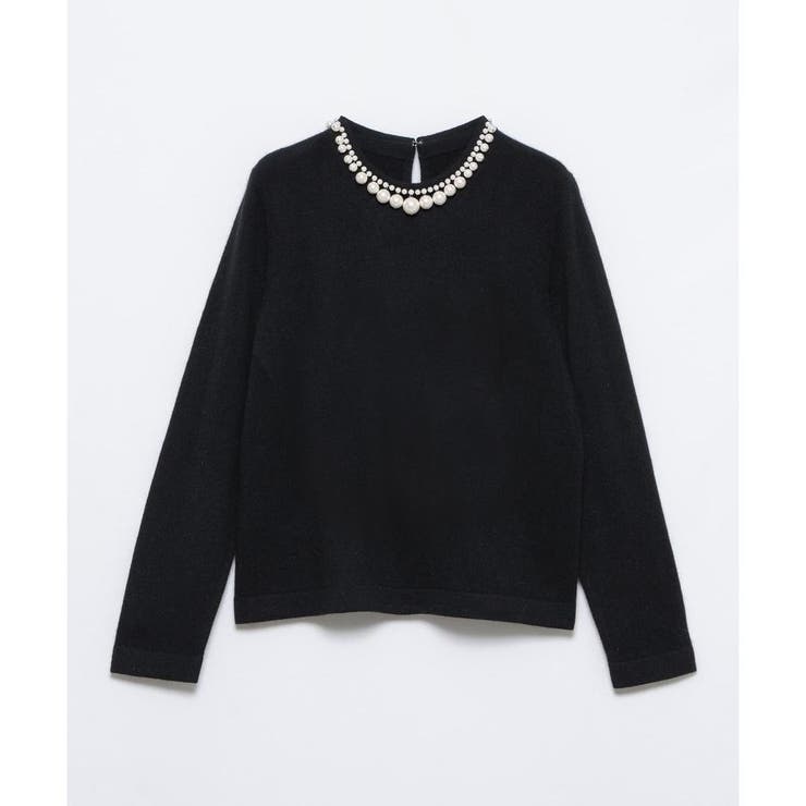 パールビーズニット[品番：LAVW0019067]｜LANVIN COLLECTION（ランバン 