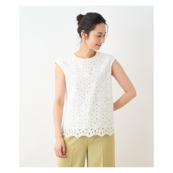 レースブラウス | Leilian PLUS HOUSE | 詳細画像3