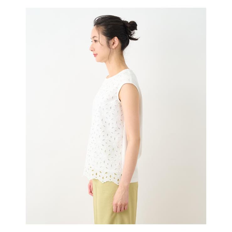 レースブラウス | Leilian PLUS HOUSE | 詳細画像4