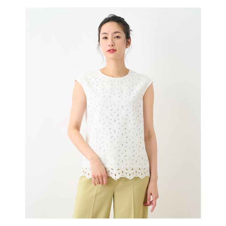 レースブラウス | Leilian PLUS HOUSE | 詳細画像15