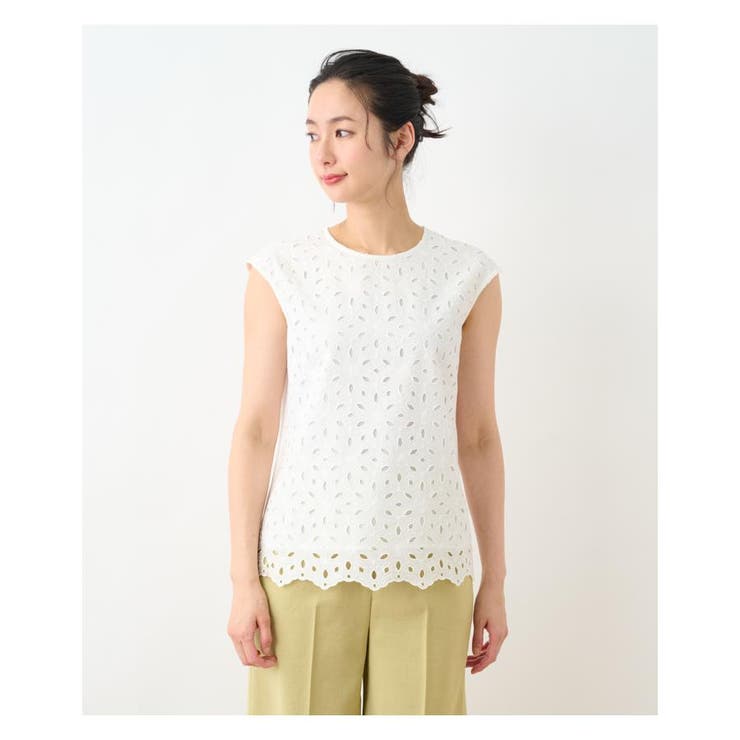 レースブラウス | Leilian PLUS HOUSE | 詳細画像16