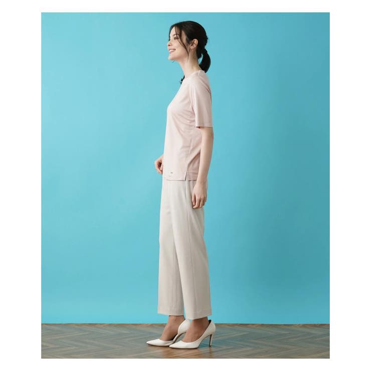 loopsの背中開きワンピース シルク100% 新品 知らせ