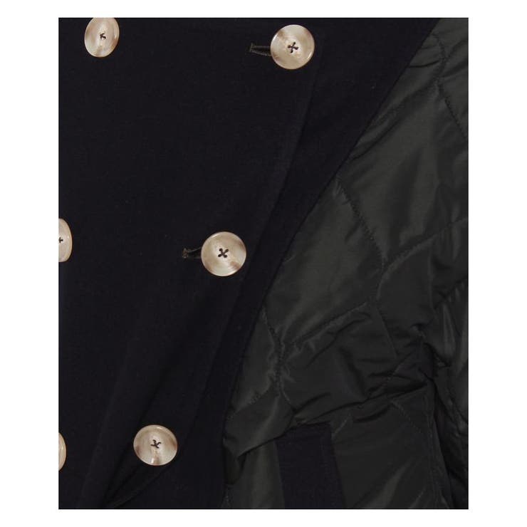 メルトンコンビキルティングコート[品番：LAVW0007104]｜LANVIN en