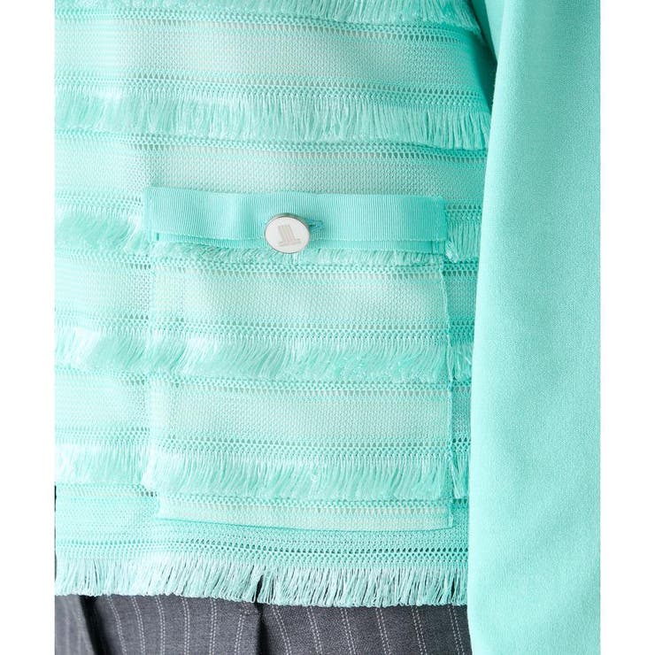 LANVIN COLLECTION / ランバン コレクション フリンジレースカーディガン フリンジレースカーディガン|LANVIN COLLECTION | LANVIN