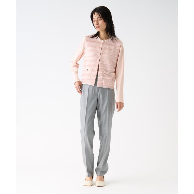 LANVIN COLLECTION / ランバン コレクション フリンジレースカーディガン フリンジレースカーディガン|LANVIN COLLECTION | LANVIN