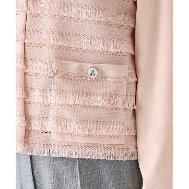 LANVIN COLLECTION / ランバン コレクション フリンジレースカーディガン フリンジレースカーディガン|LANVIN COLLECTION | LANVIN