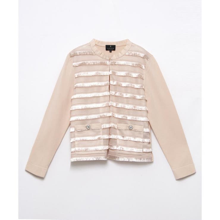 LANVIN COLLECTION / ランバン コレクション フリンジレースカーディガン フリンジレースカーディガン|LANVIN COLLECTION | LANVIN