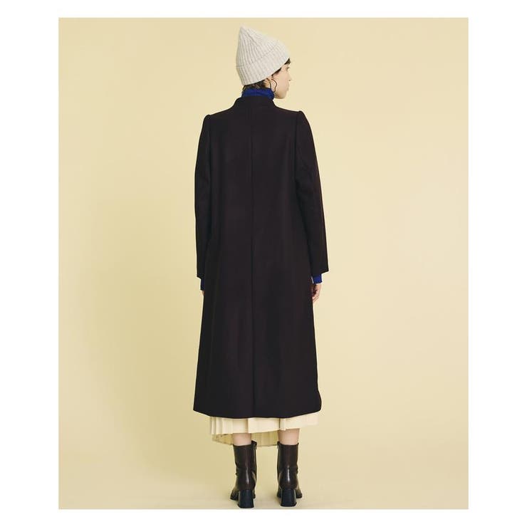 ボトルネックウールコート[品番：LAVW0006776]｜LANVIN en Bleu