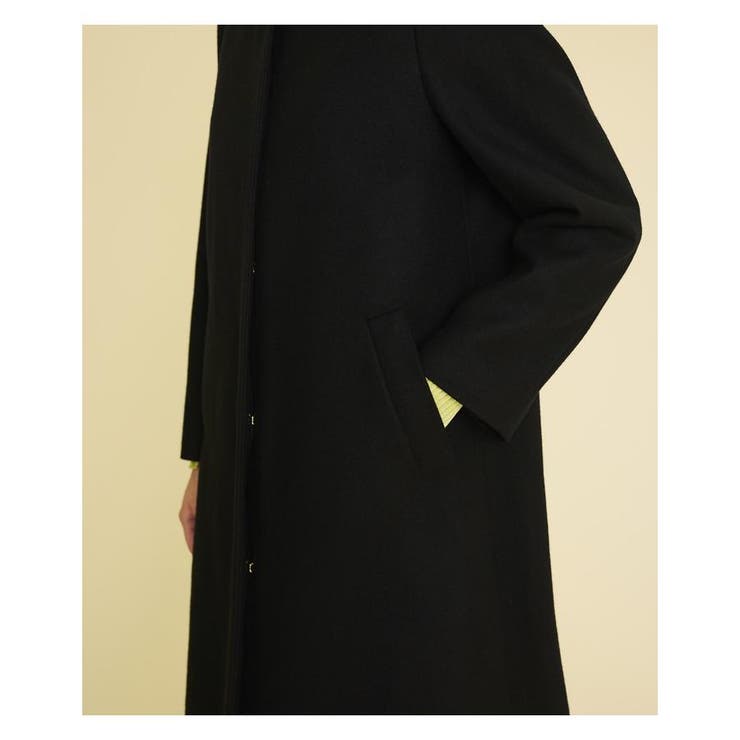 ボトルネックウールコート[品番：LAVW0006776]｜LANVIN en Bleu