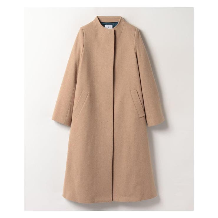 ボトルネックウールコート[品番：LAVW0006776]｜LANVIN en Bleu