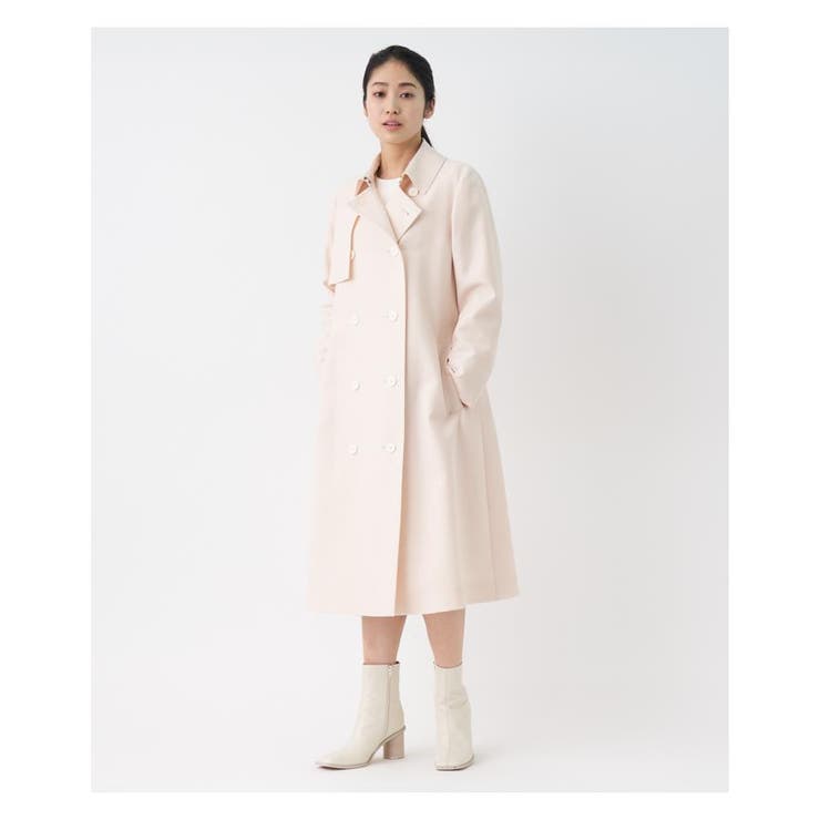 LANVIN トレンチコート　スプリングコート　ステンカラーコート サイズ38 LANVIN トレンチコートスプリングコートステンカラーコート サイズ38