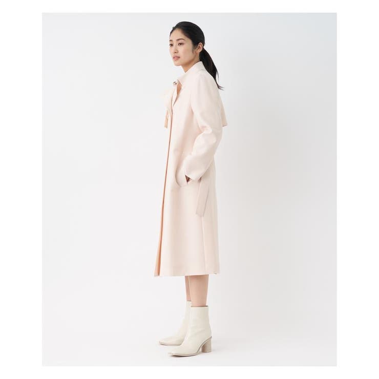 【至高の逸品】 LANVIN ステンカラー コート ランバン 抜群のシルエット 至高の逸品】 LANVIN ステンカラー コート ランバン 抜群の