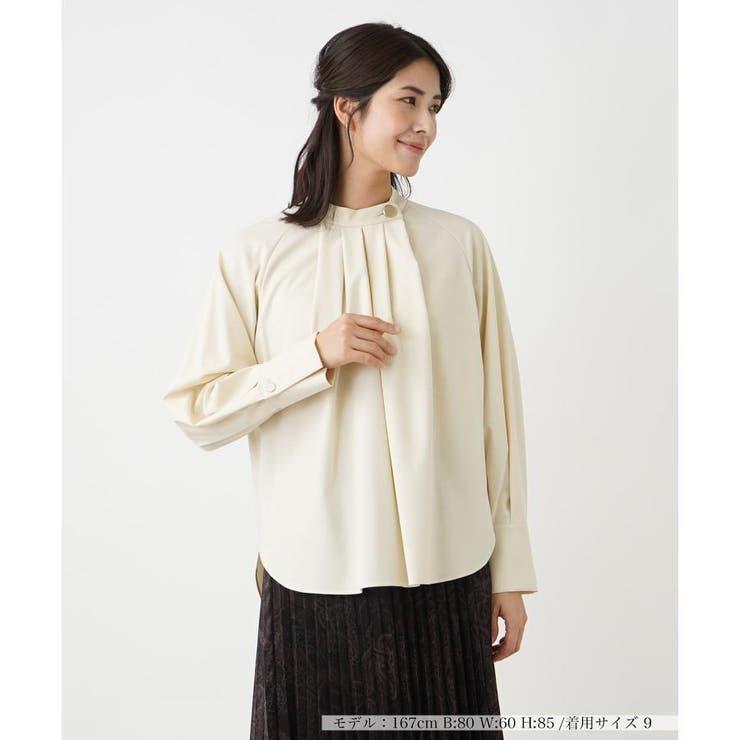 Leilian / レリアン 【店舗人気】ハイネックブラウス ハイネックブラウス[品番：LAVW0018936]｜Leilian（レリアン）の