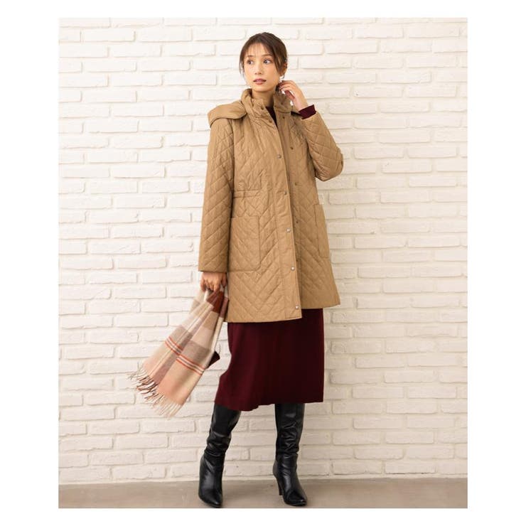 中わたキルティングコ－ト[品番：LAVW0017867]｜Leilian（レリアン）の