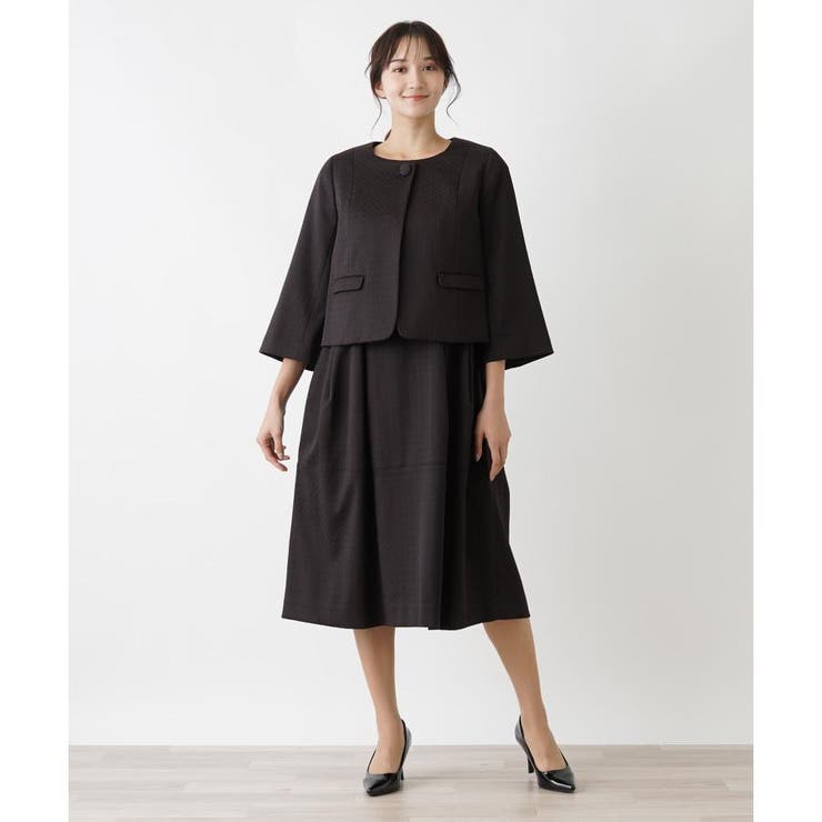 ワンピース[品番：LAVW0017679]｜Leilian PLUS HOUSE（レリアンプラス