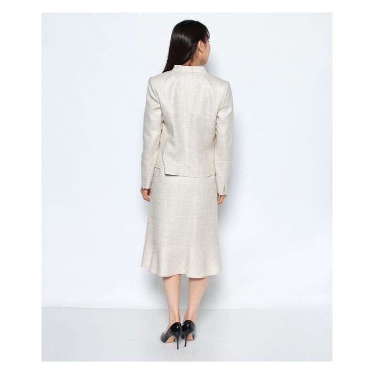 ノーカラージャケット&スカートスーツ | Leilian PLUS HOUSE | 詳細画像2