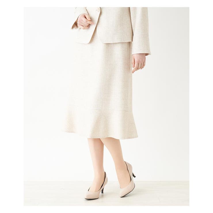 ノーカラージャケット&スカートスーツ | Leilian PLUS HOUSE | 詳細画像19